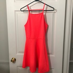 (8) Divided H&M Neon Dress